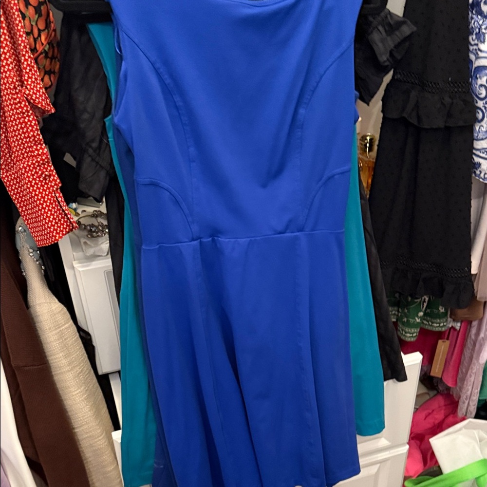 Cynthia Rowley Vibrant Blue Mini Dress